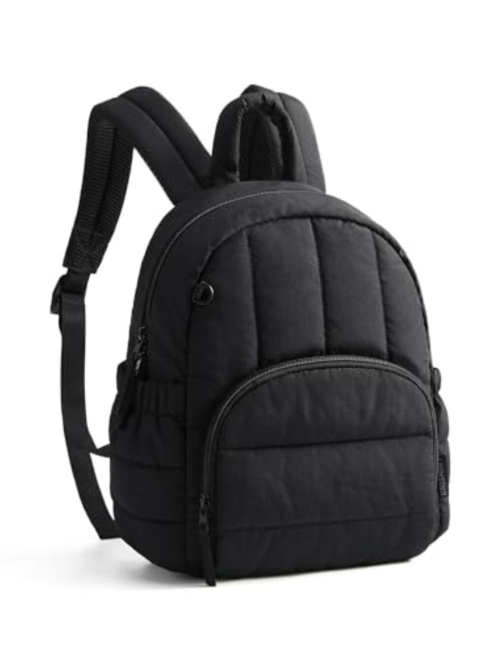 Puffy Mini Backpack Lightweight Quilted Casual Daypack for Women